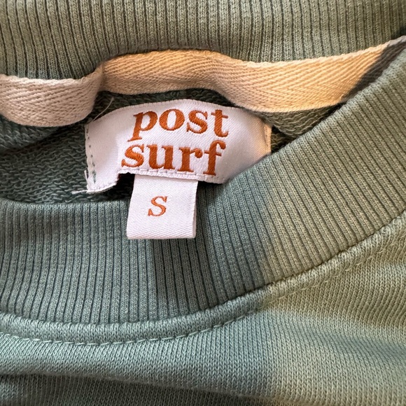 Post Surf Teal Graphic Sweatshirt Size Small - Picture 4 of 4
